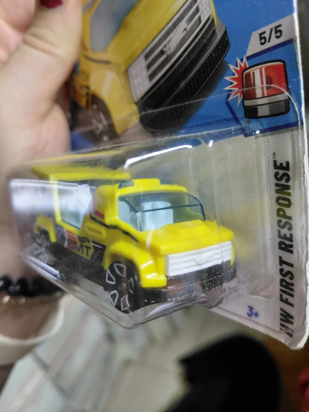 yellow Rapid Pulse from the 2025 Hot Wheels HW First Response series (number 5/5